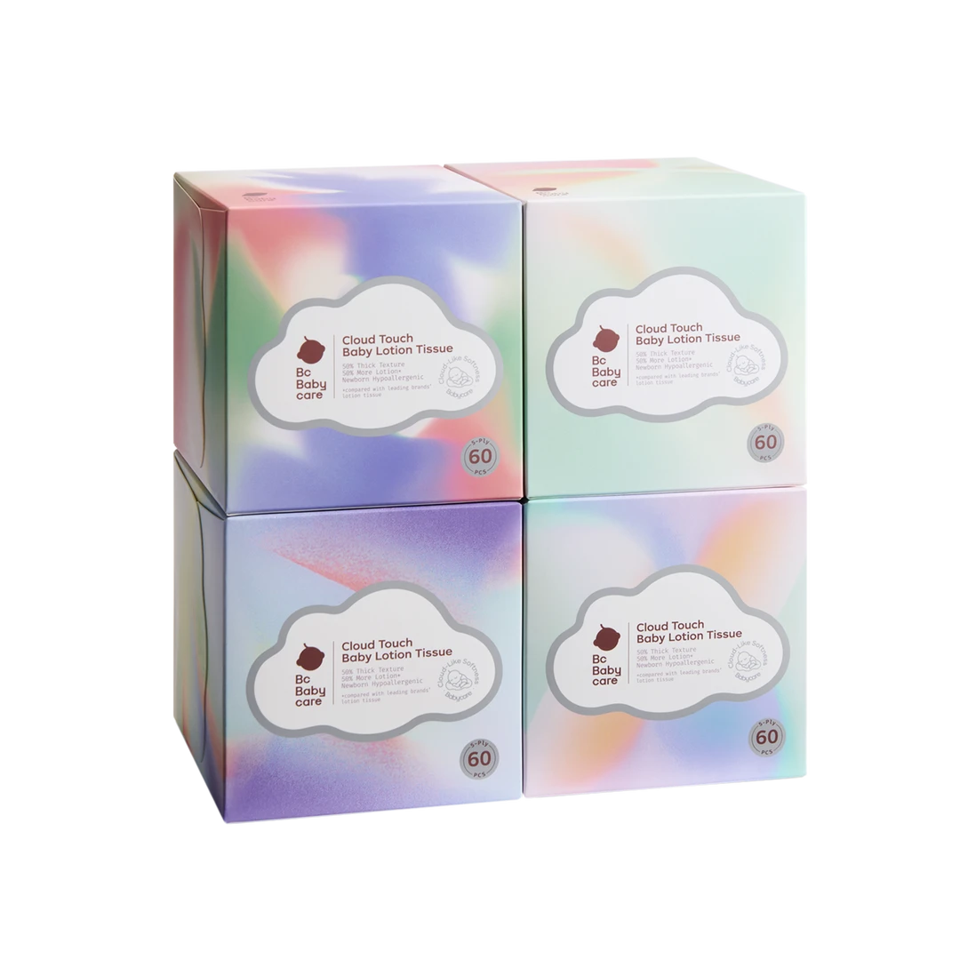 Bc Babycare Baby & Toddler Moist Wipes (FSC Mix Credit) - 60 Count, 4 Packs, 1 Carton