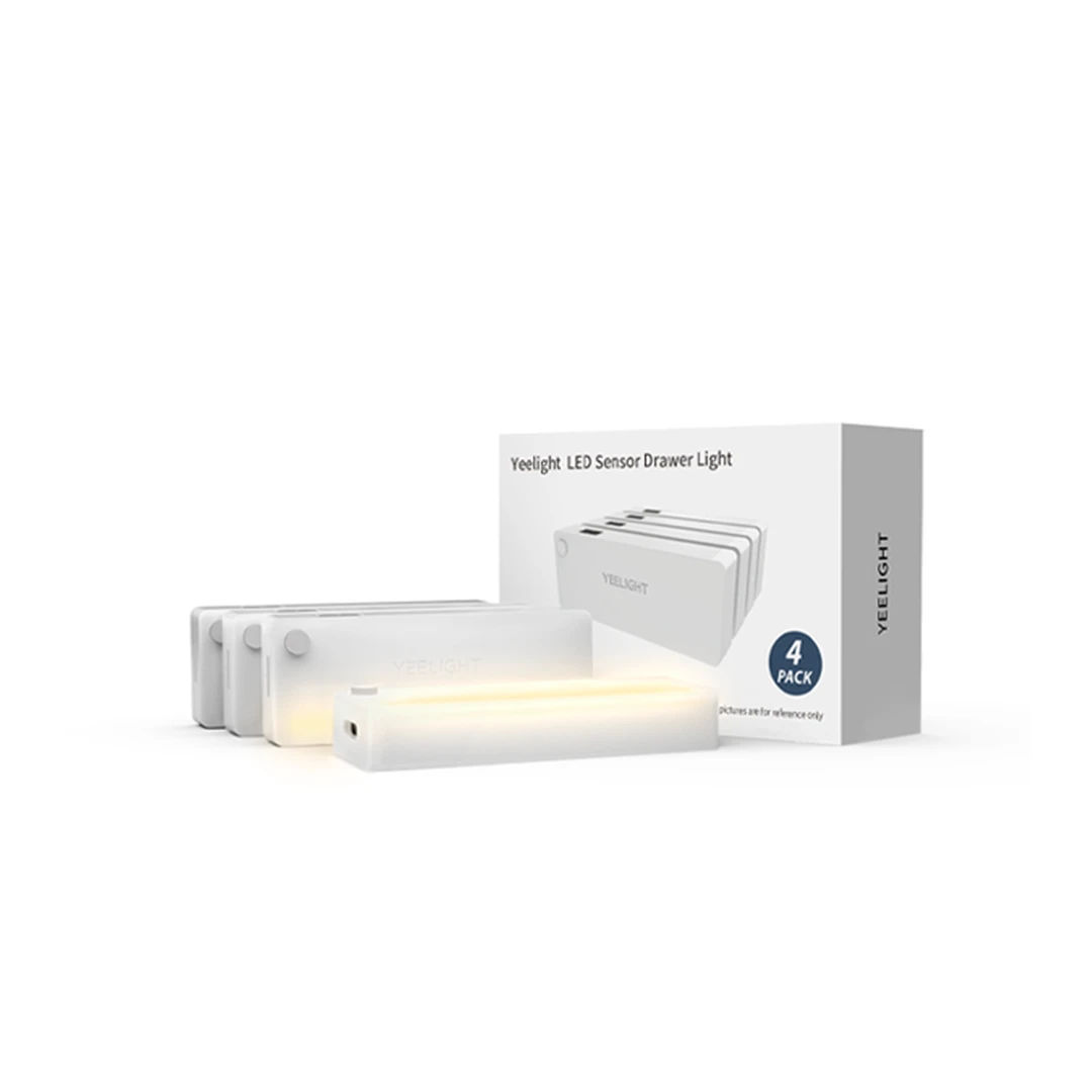 Yeelight LED-Sensor-Schubladenlicht --- 4er-Pack
