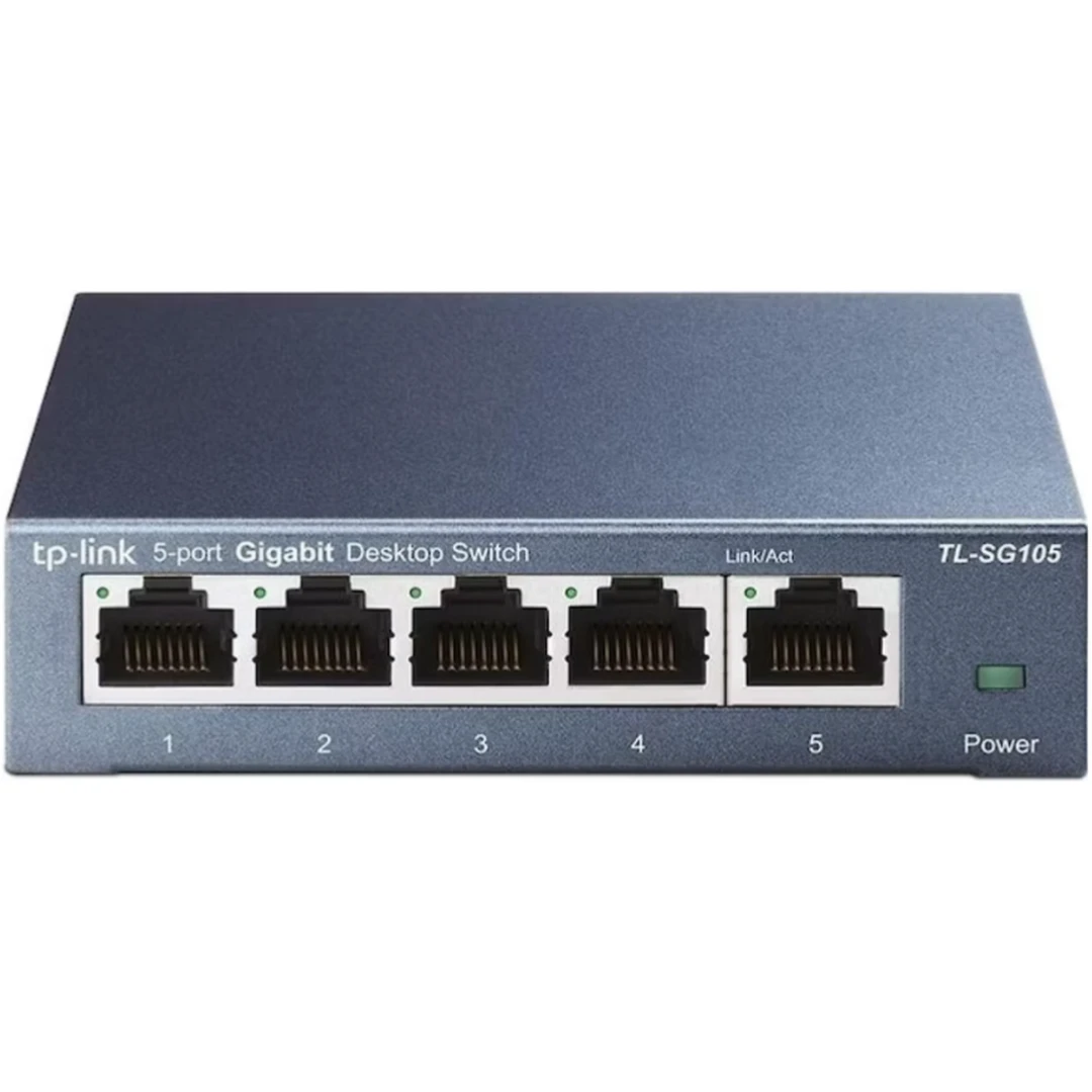 TP-Link TL-SG105 5-Port Switch, RJ-45, 10/100/1000 Mbit/s