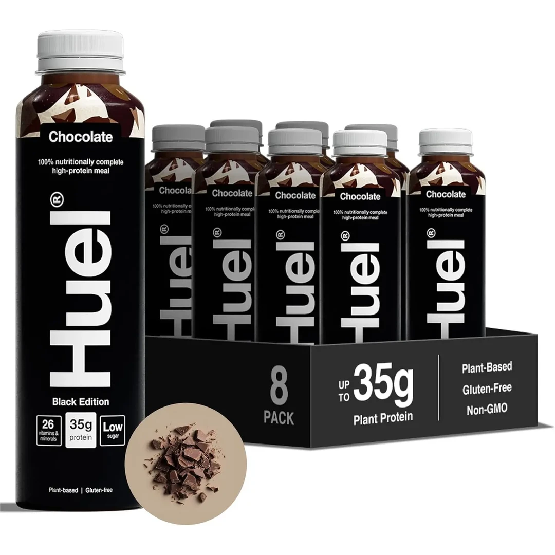 Huel RTD Black Edition Chocolate Flavour Multipack - 8 x 500 ml