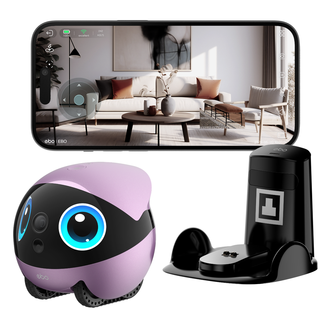【€309 Endpreis】ENABOT Air 2 Plus Begleitroboter, Nebula-Lila