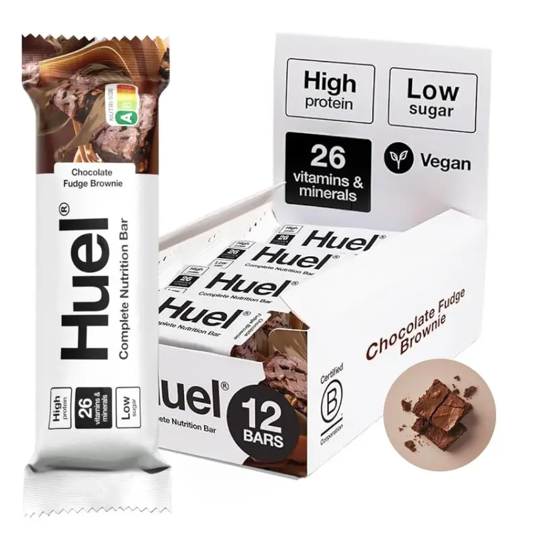 Huel Complete Nutrition Bars - Chocolate Fudge Brownie 55 g x 12