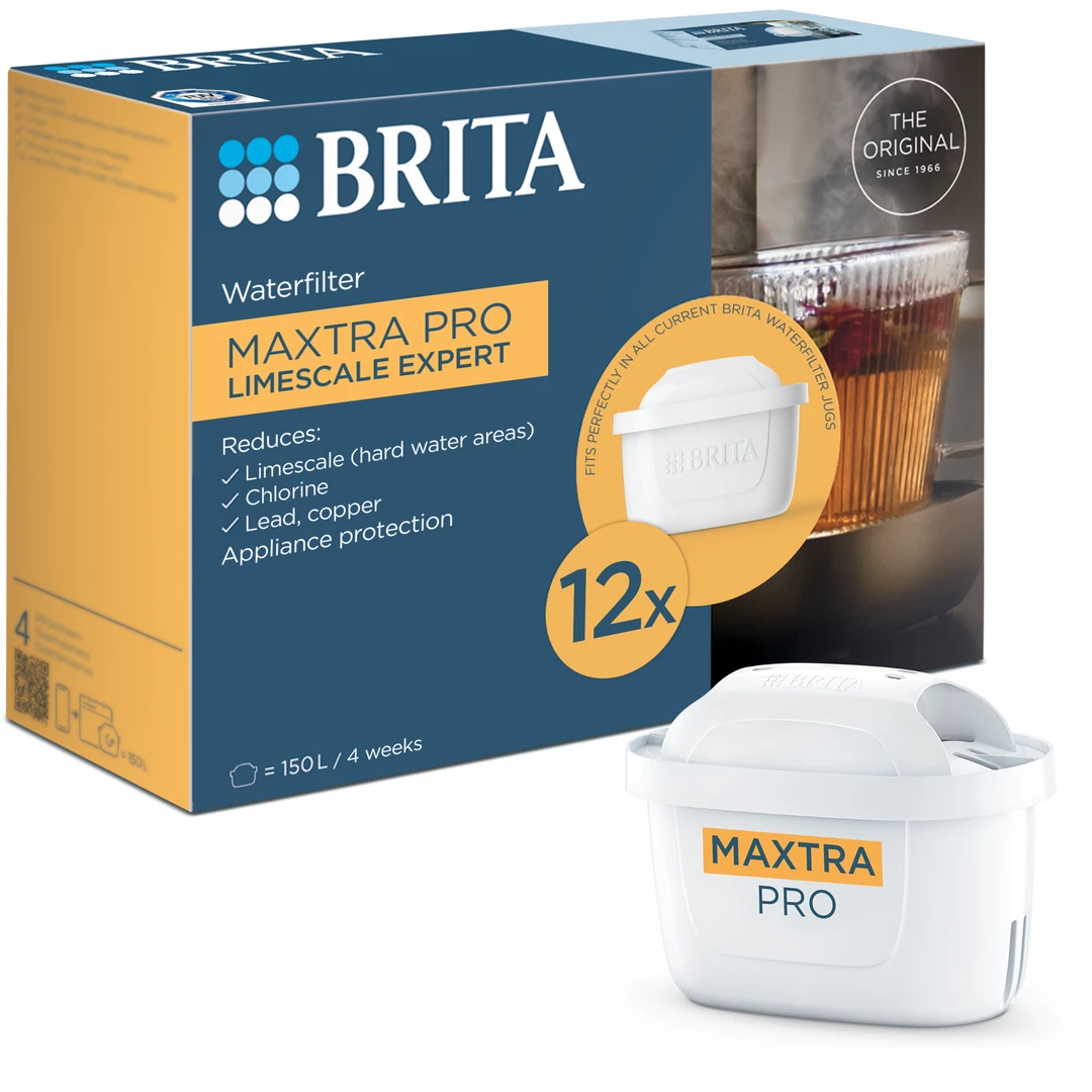 Brita MAXTRA PRO Limescale Expert Water Filter Cartridge 12 Pack