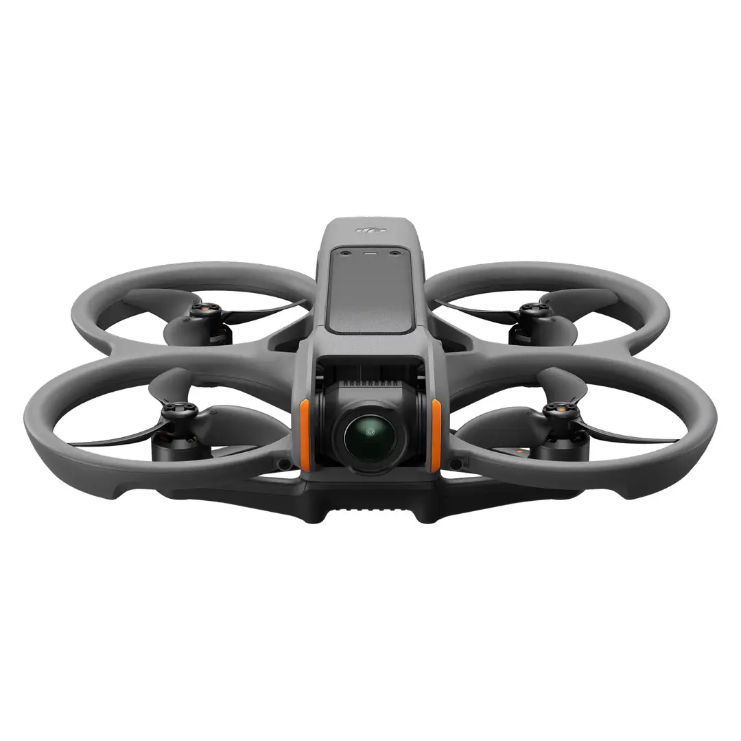 DJI Avata 2 (Alleen Drone), FPV-drone met 4K-camera, immersieve vliegervaring, ingebouwde propellerbescherming, eenvoudige flip/roll-bewegingen, superbreed 155° gezichtsveld, compatibel met RC Motion 3, POV-content drone.