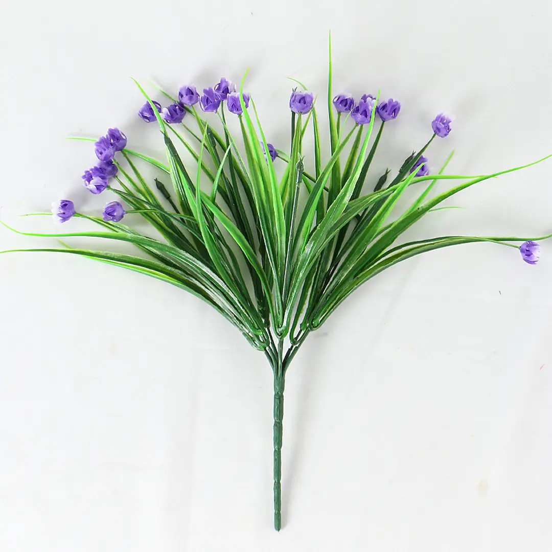 Yuejia Fleurs artificielles 34 cm - Violet