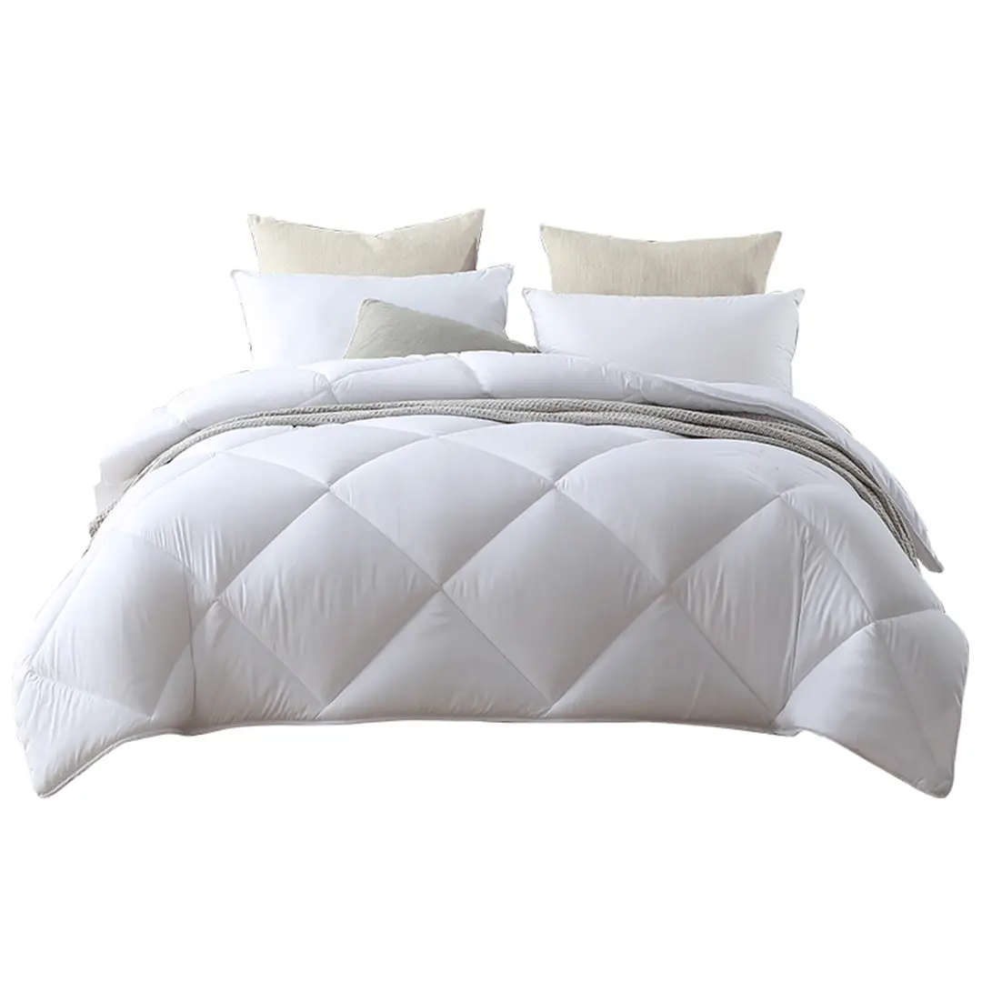 MENDALE Duvet Insert - Breathable & Soft All Year-Round Double Quilt for Summer, Autumn & Winter, Non-Allergenic & Washable 135*200 cm