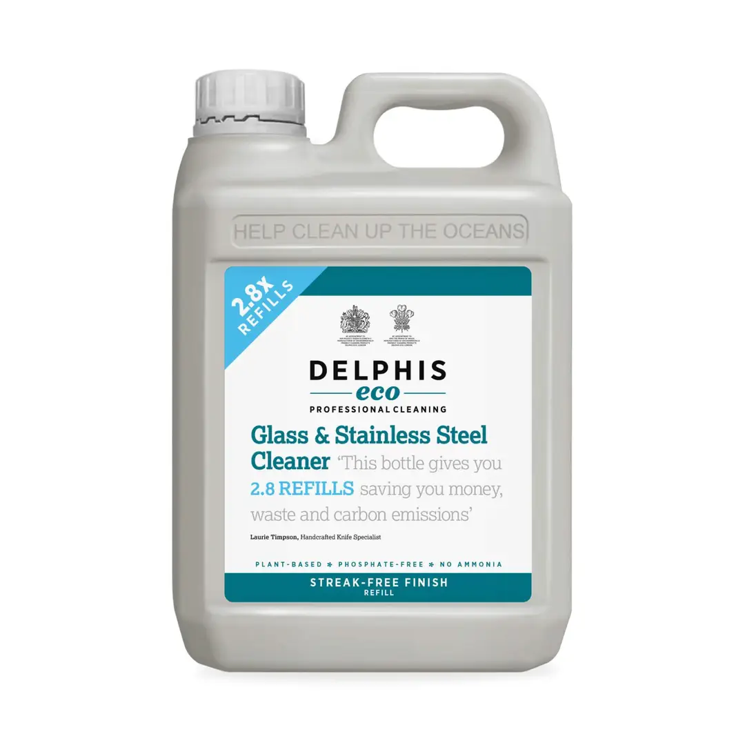 Delphis Eco Glass & Stainless Steel Cleaner 2l Refill
