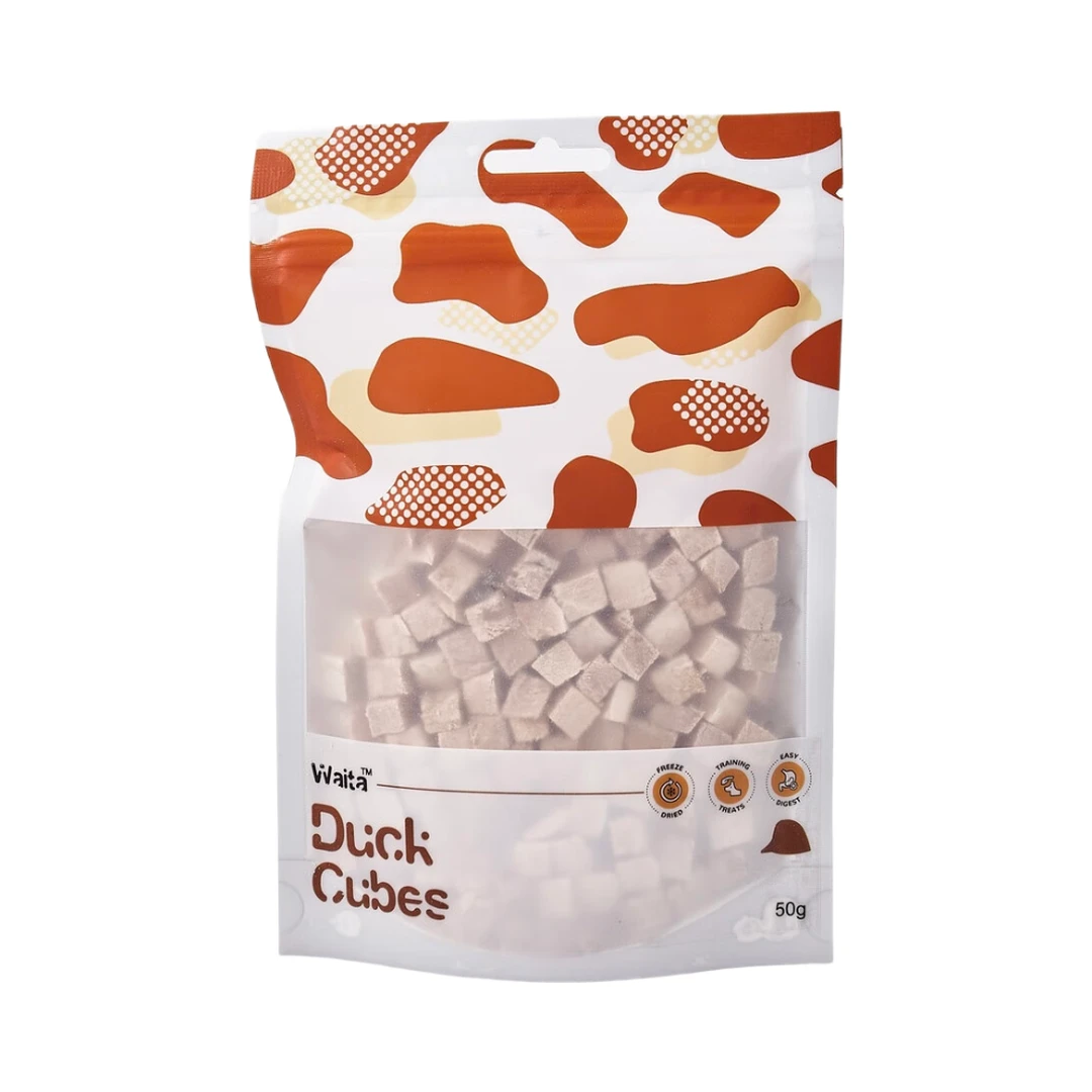 Waita Freeze Dried Duck Cubes 50g