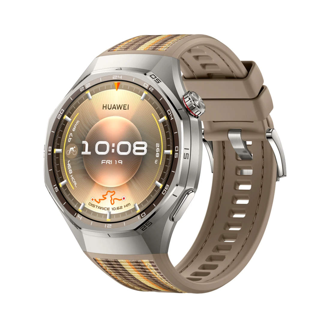 Huawei WATCH GT6 Pro 46 mm, Braunes Stoffarmband