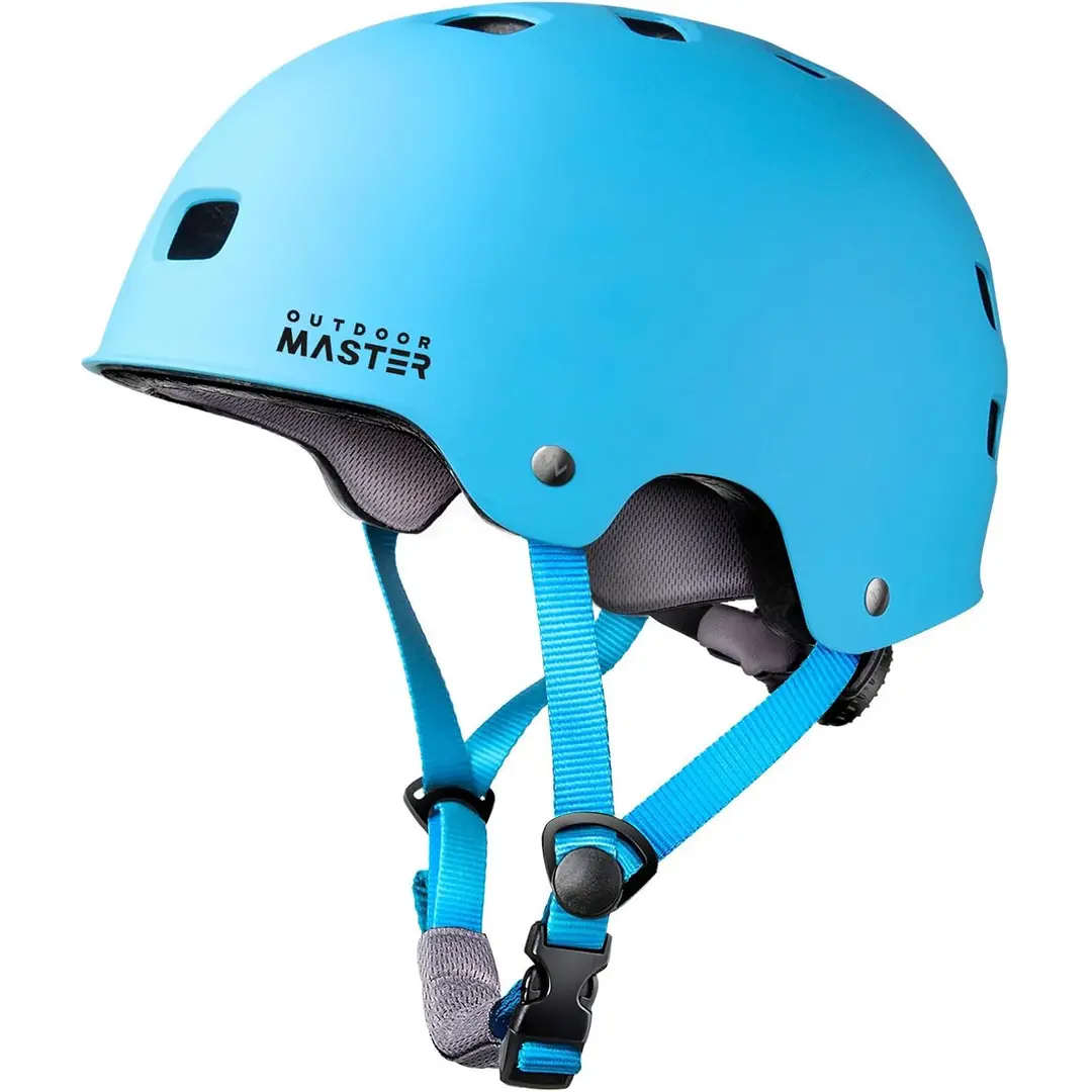 OutdoorMaster Skateboard Helmet Oryx Light Blue S 52-55cm