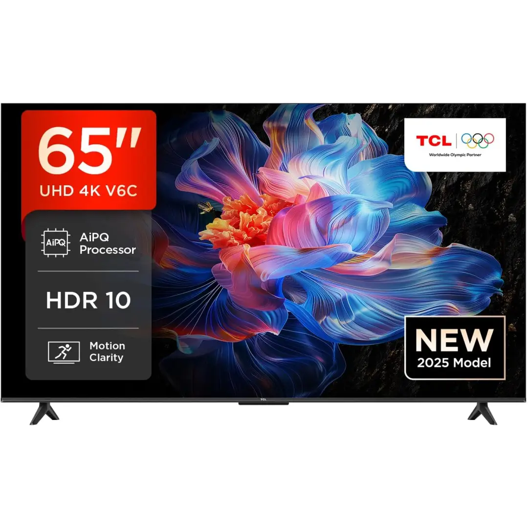 TCL 65V6C 65 Zoll 4K UHD  Smart TV  HDR10+, HVA-Panel, Dolby Vision