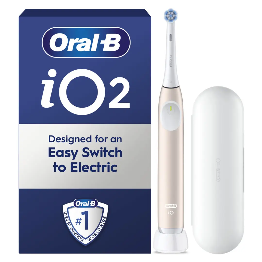 Oral-B iO2 Electric Toothbrush & Travel Case - Pink