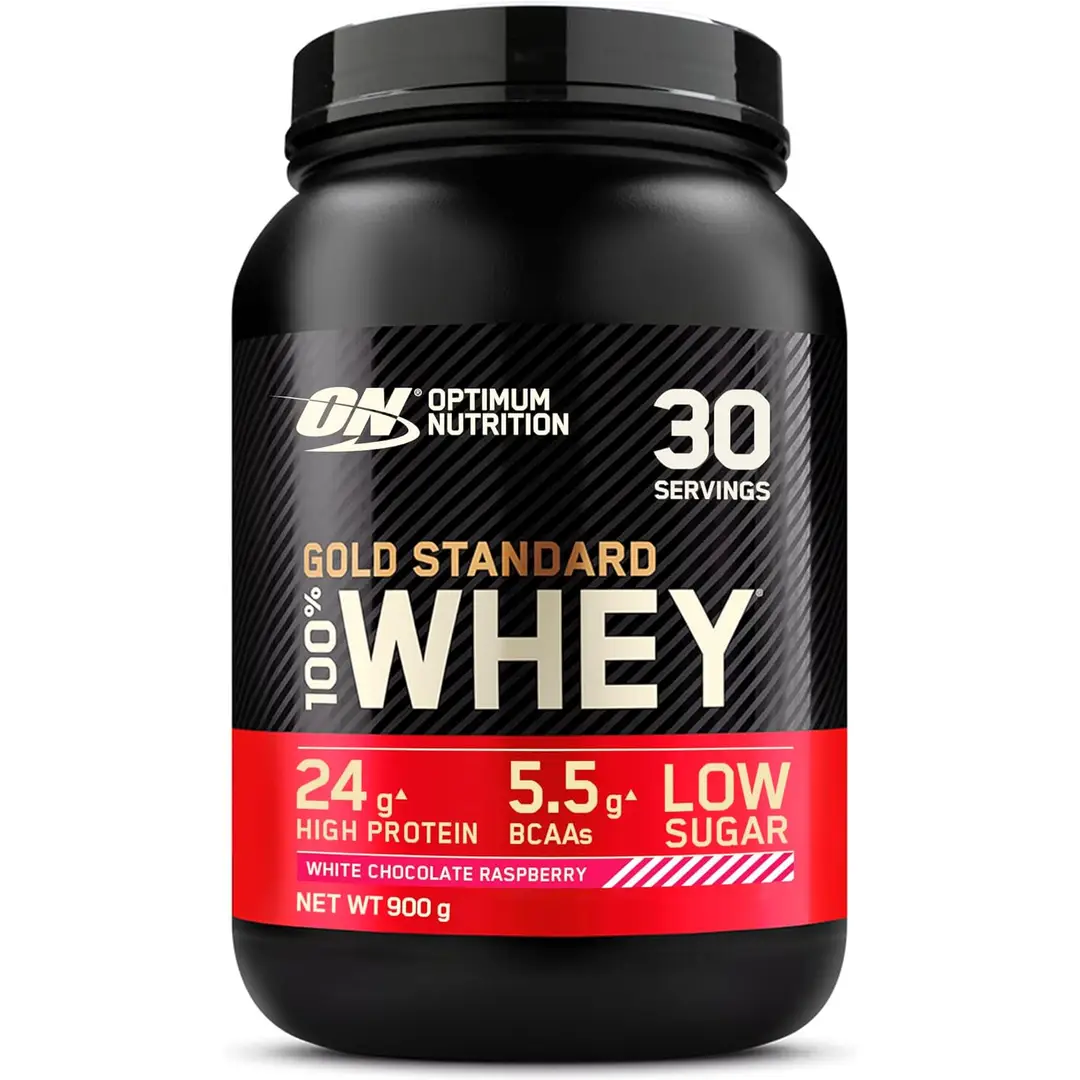 Optimum Nutrition Gold Standard 100% Whey White Chocolate Raspberry - 908g