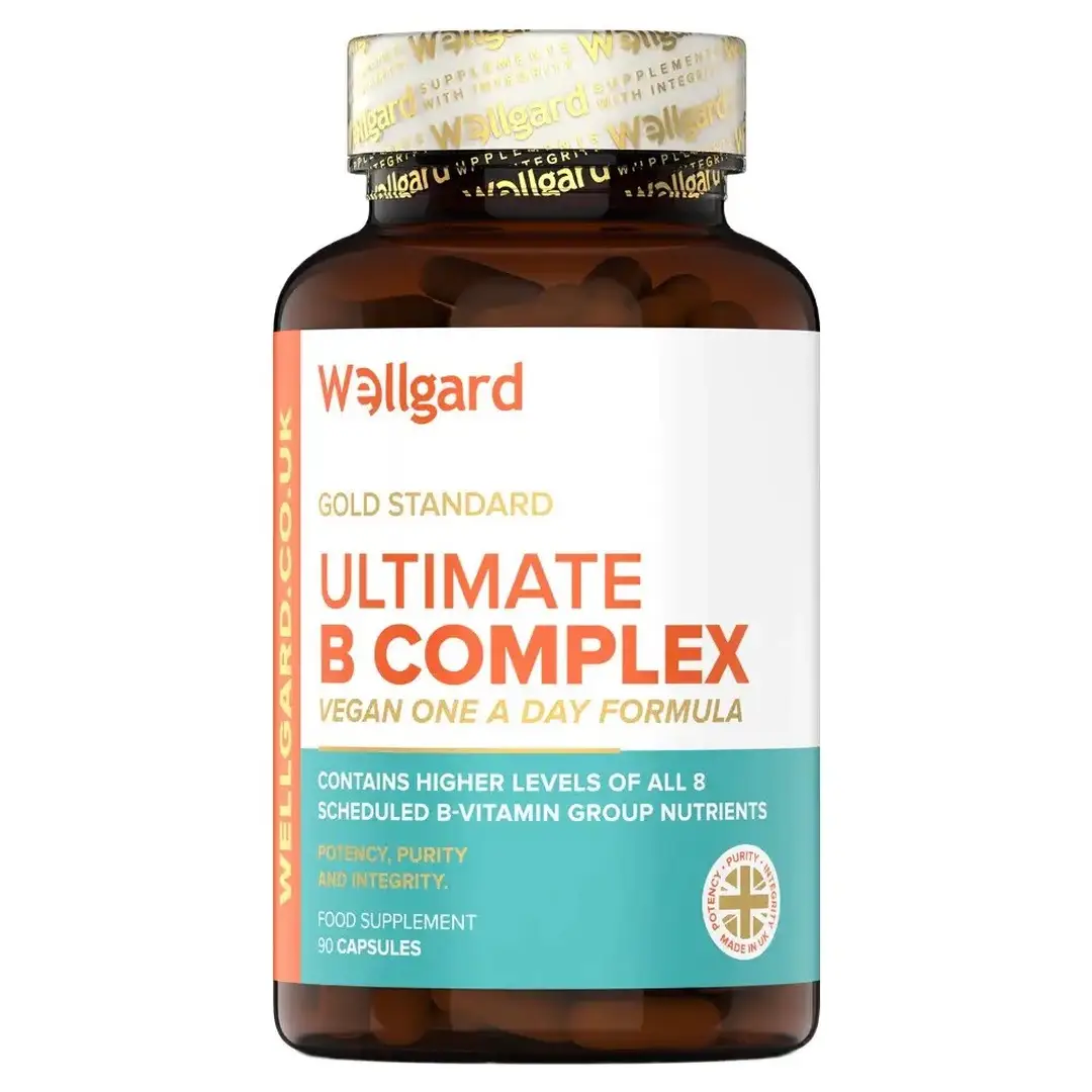 Wellgard Ultimate Vegan B Complex - 90 Capsules