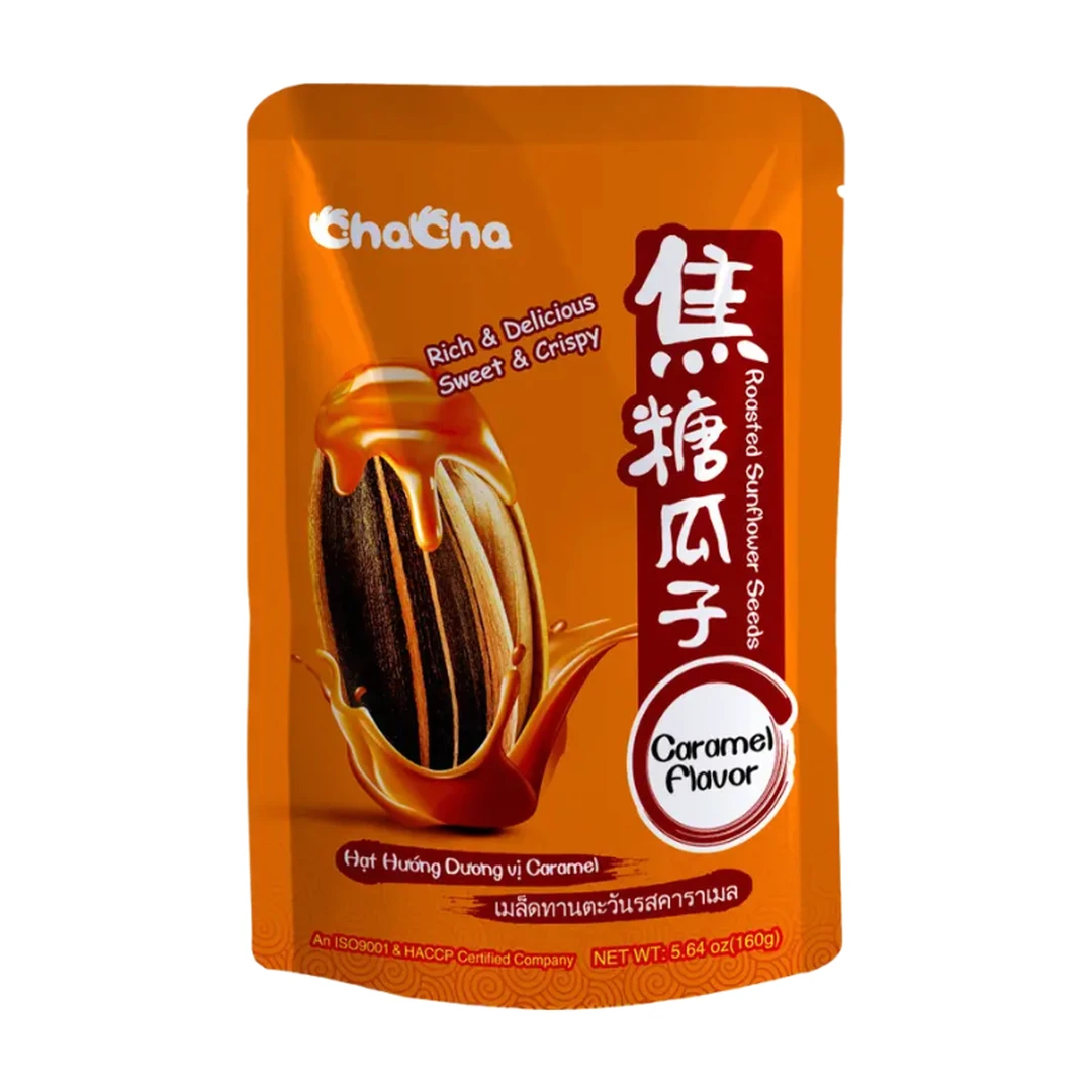 Qia Qia Sonnenblumenkerne Karamellgeschmack 160 g