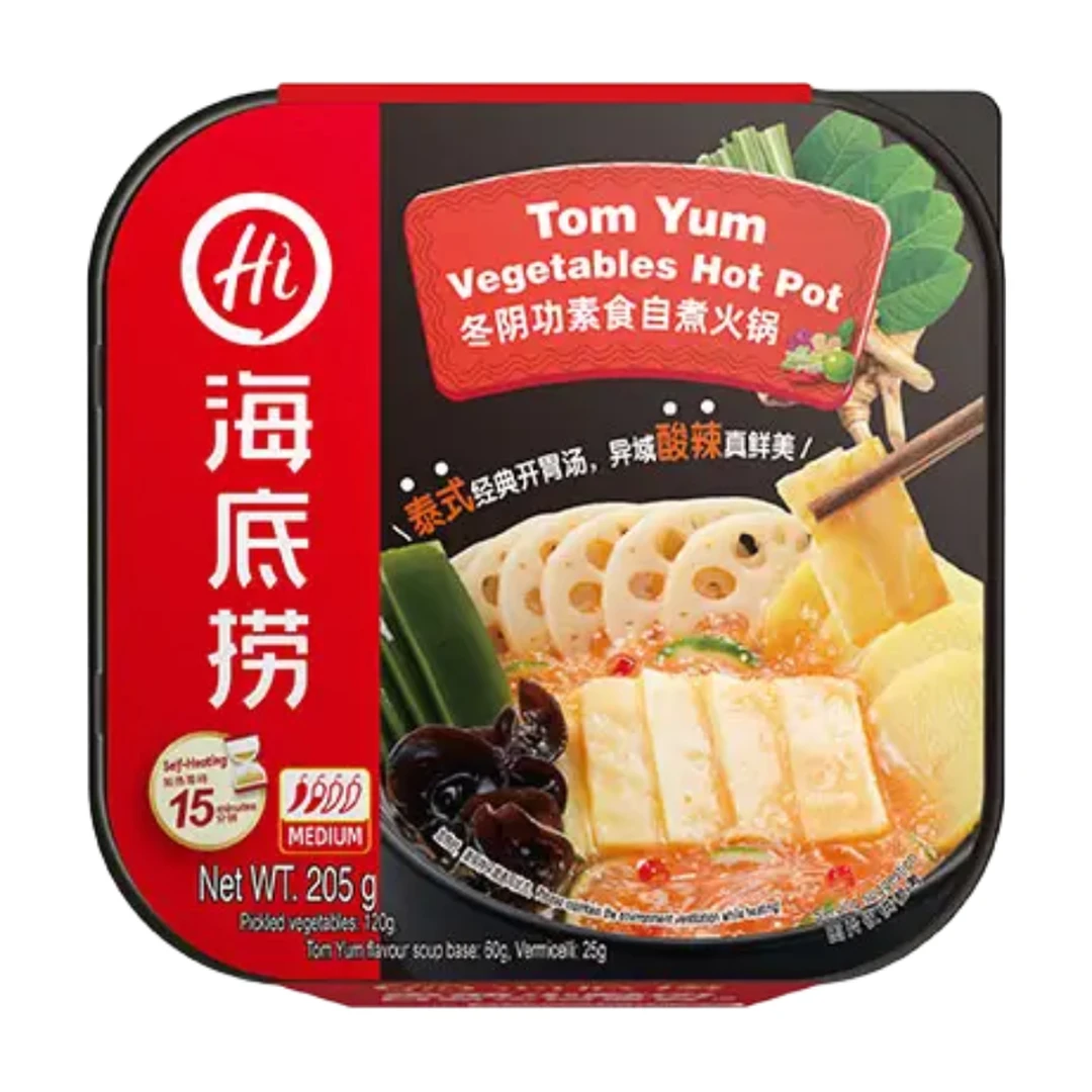Haidilao Mini Vegetable Hot Pot Tom Yum 205g