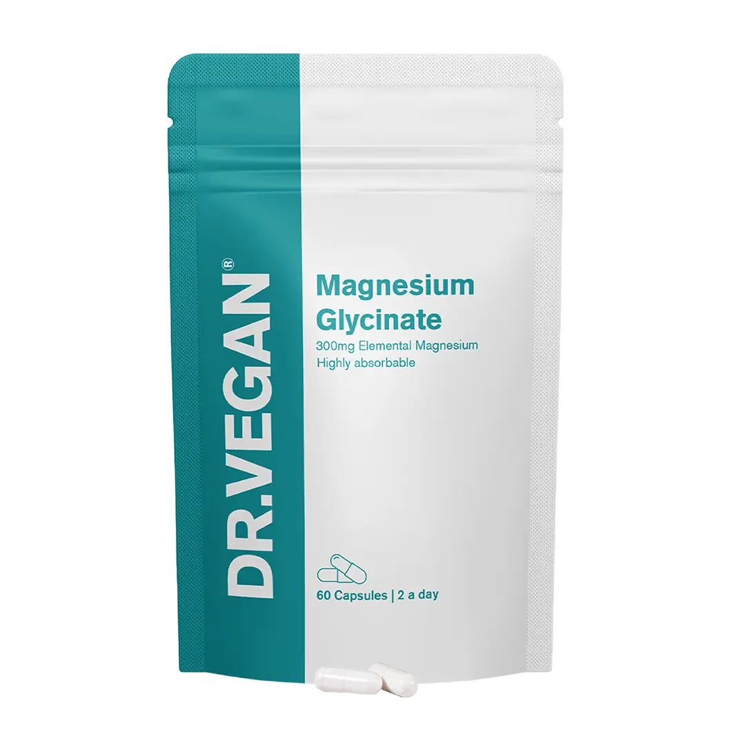 DR.VEGAN Magnesium Glycinate Capsules - 60 Capsules
