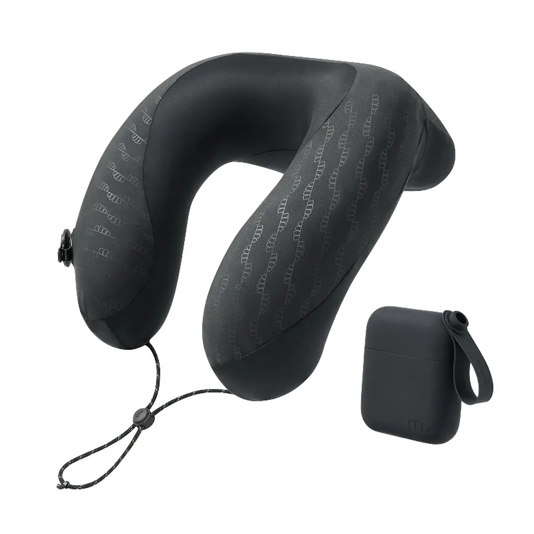 Beneunder LC612, Spring Full Support Travel Pillow Black F, Couple Gift Perfect Gift