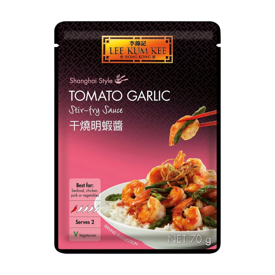 Lee Kum Kee Tomato Garlic Prawns Dry-Fried Sauce, 70g