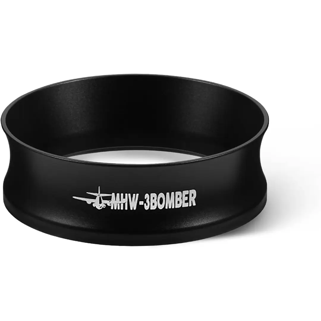 MHW-3BOMBER 54-mm-Espresso-Dosiertrichter, magnetischer Dosierring für Siebträger, Barista-Werkzeug, kompatibel mit 54-mm-Espresso-Siebträgern DR5547B-OS