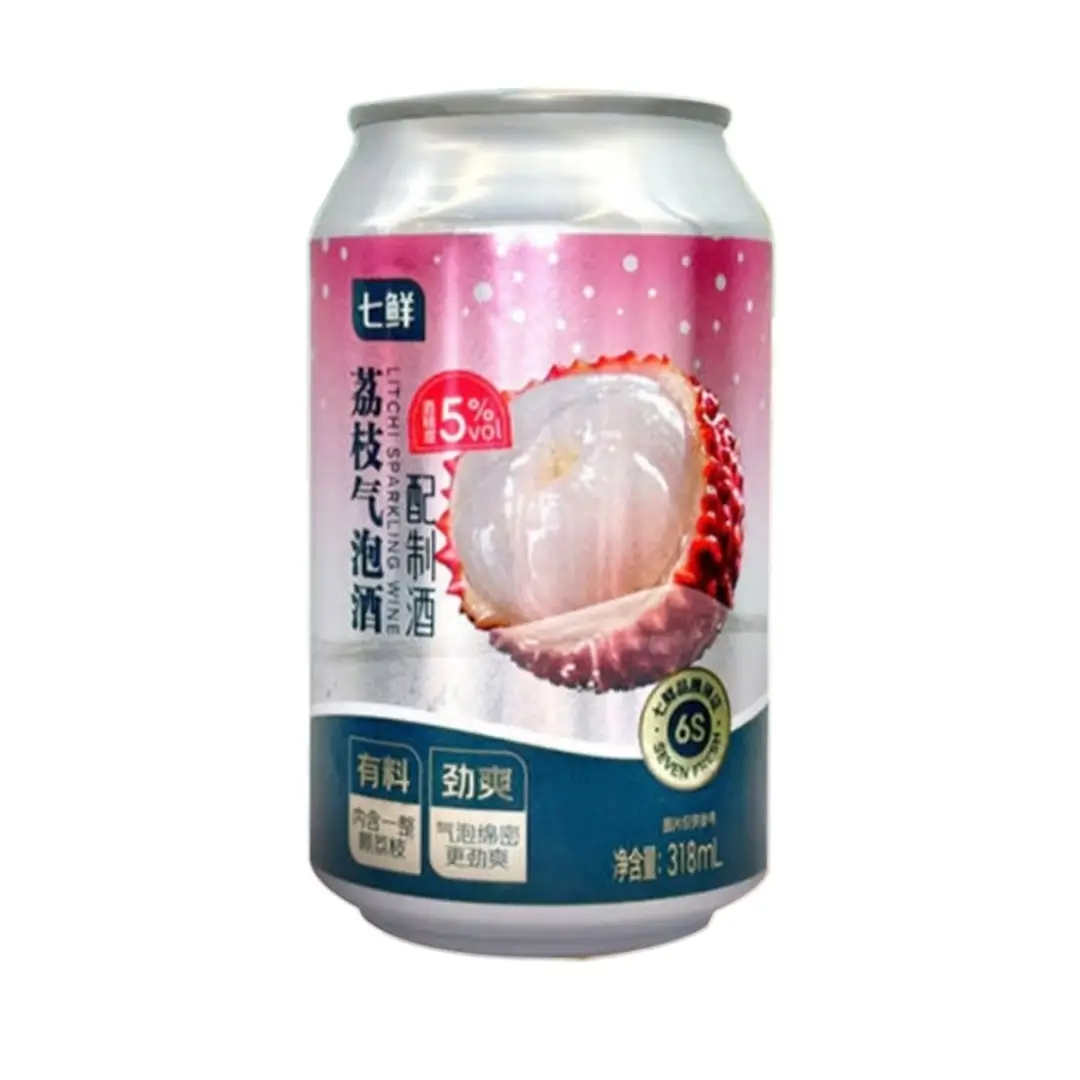 7FRESH Lychee sparkling wine 318ml