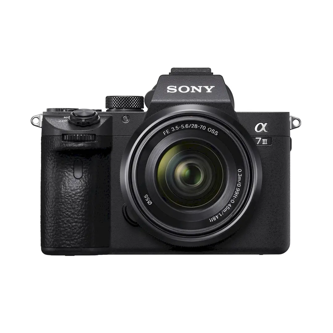 Sony Alpha 7 III Full-Frame Mirrorless Camera with 28–70mm Zoom Lens