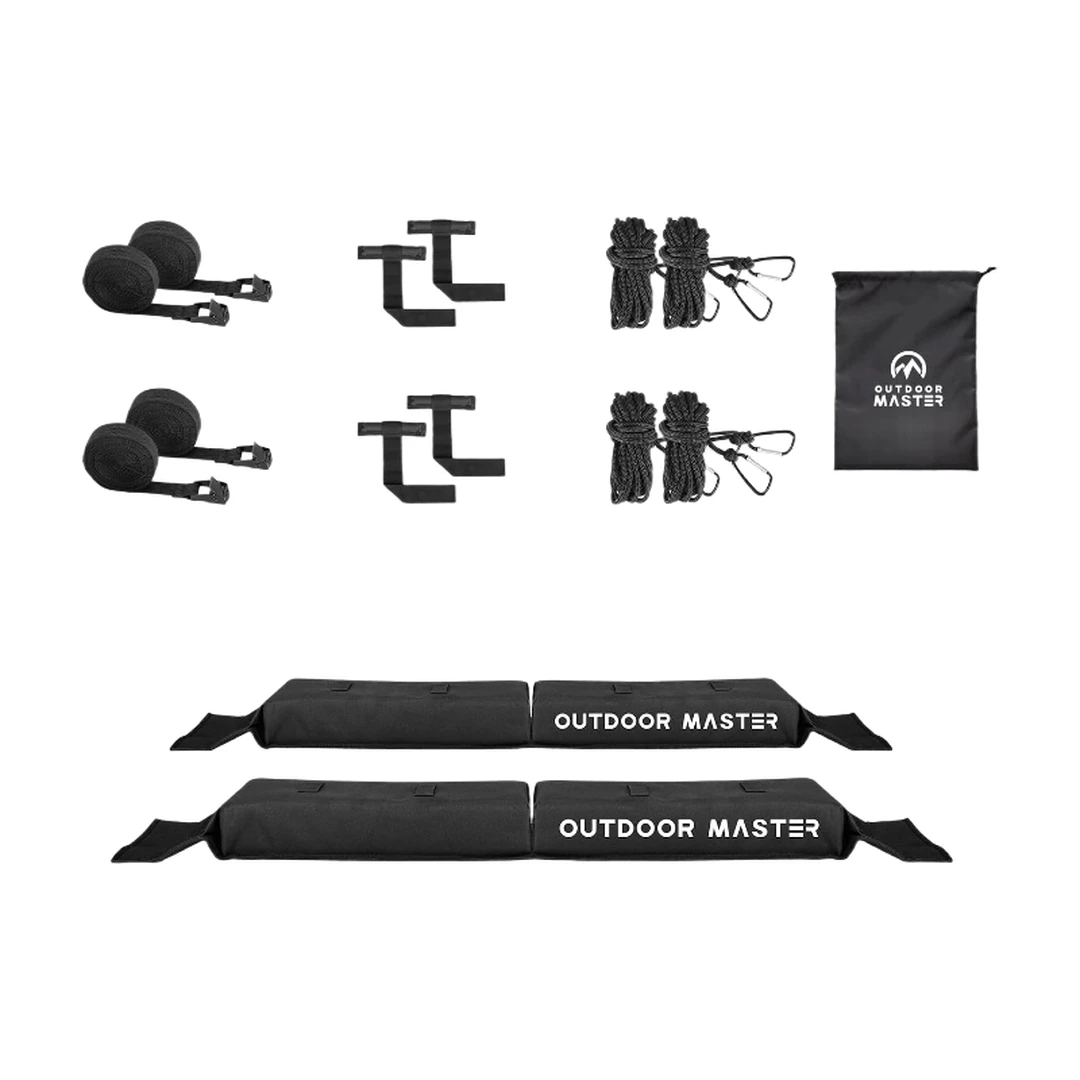 OutdoorMaster Universal Soft Dachgepäckträger Schwarz