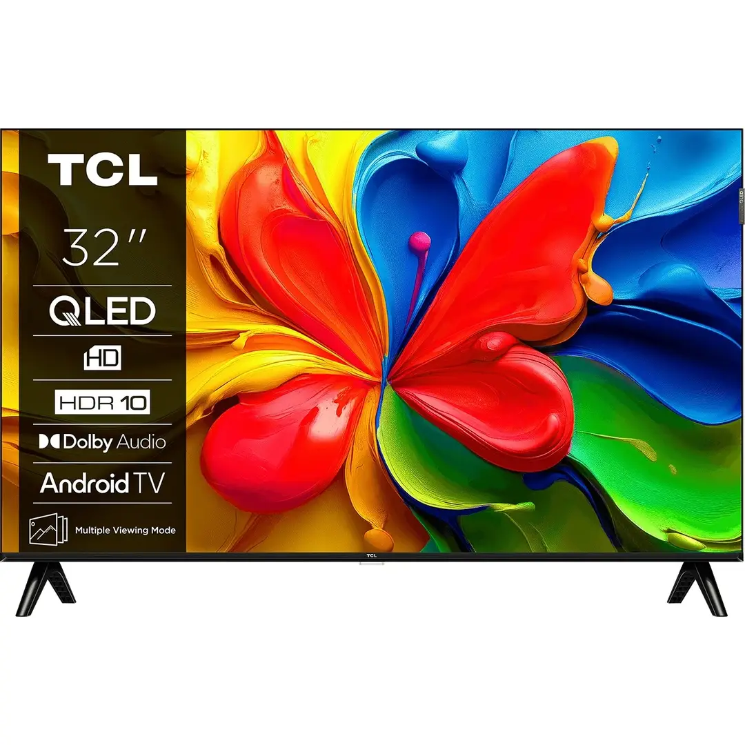 TCL 32V4C smart-tv 32 inch HD Ready QLED Google TV 60Hz 2024
