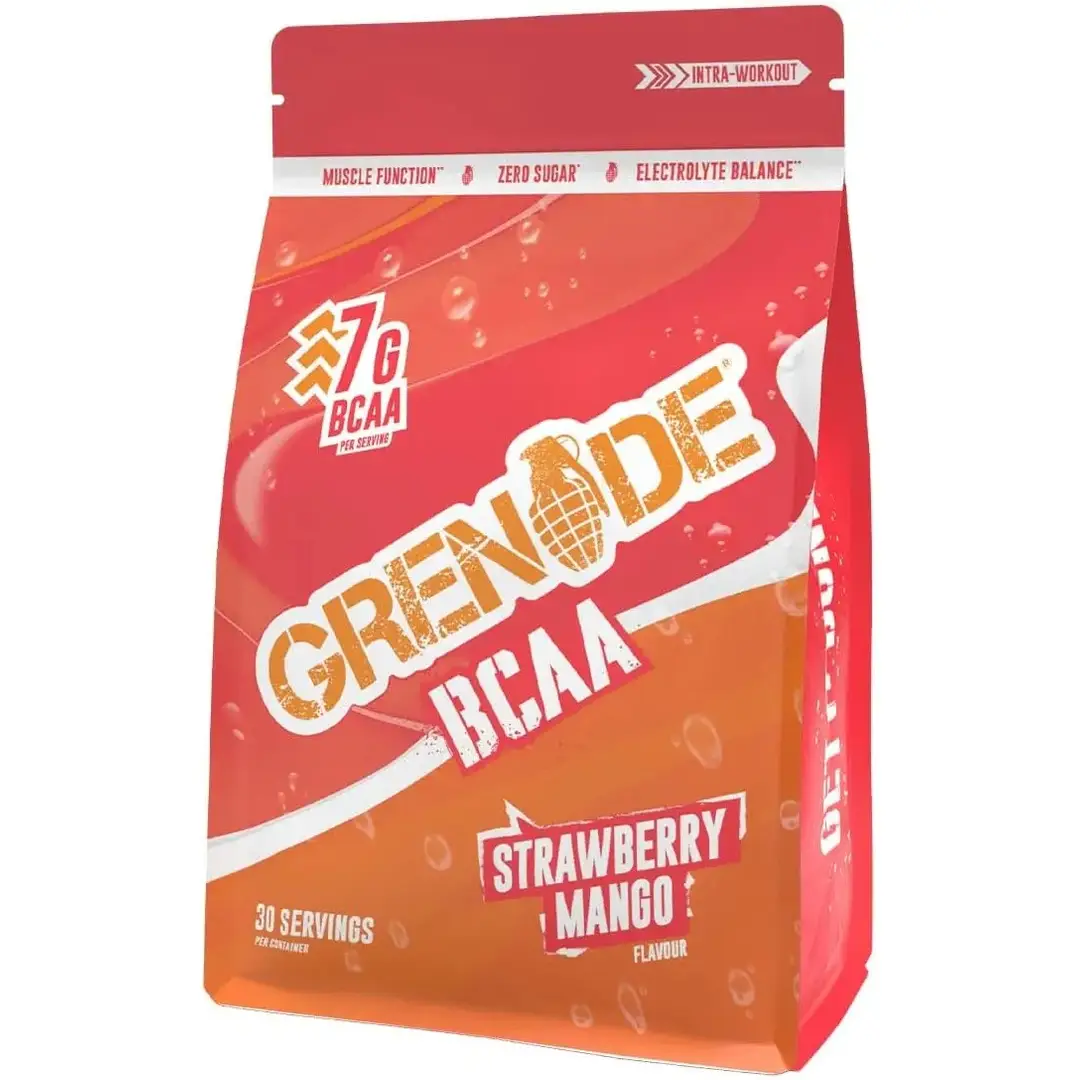 GRENADE BCAA Powder Strawberry and Mango Flavour - 390 g