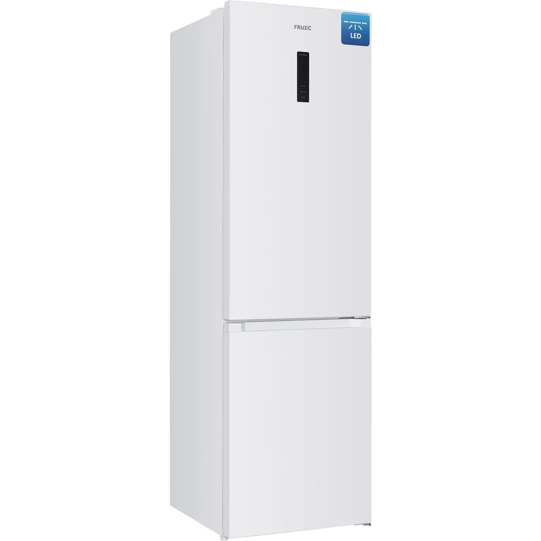 Frilec BONN380-NFD-040CW – Vrijstaande koel-vriescombinatie – Energielabel C – 5 jaar garantie – Wit