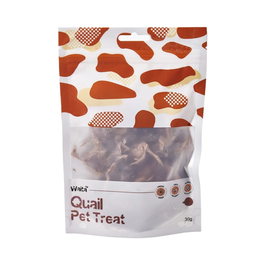 Waita Freeze Dried Quail Whole Pieces 30g
