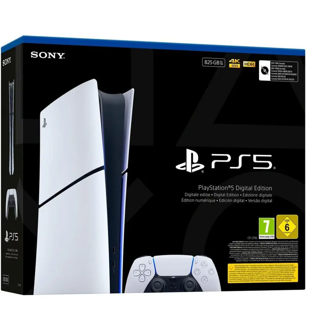 PlayStation PS5 Slim Console (Digitale Edition) 825 GB