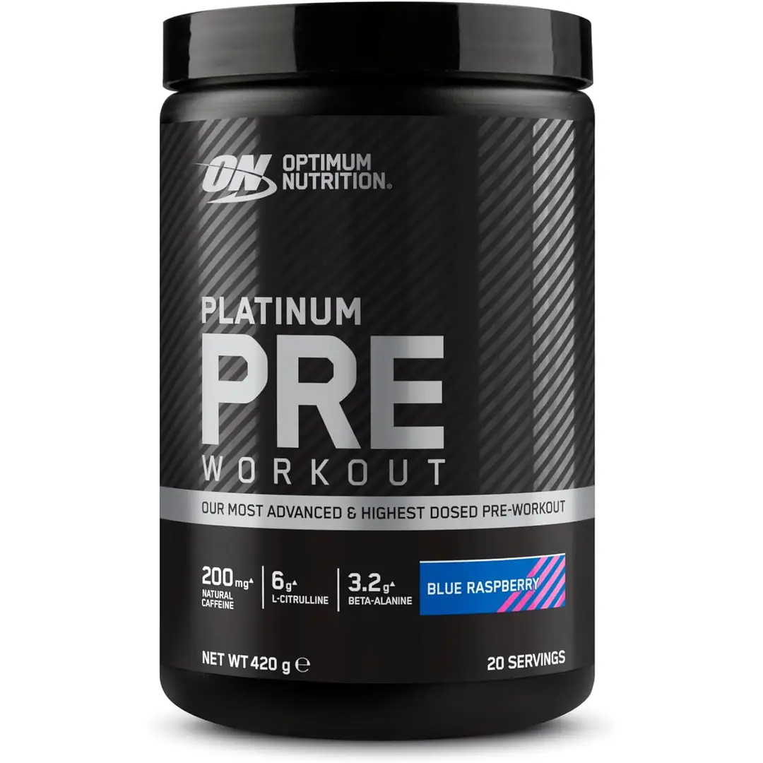 Optimum Nutrition Platinum Pre-Workout 420g Blue Razz