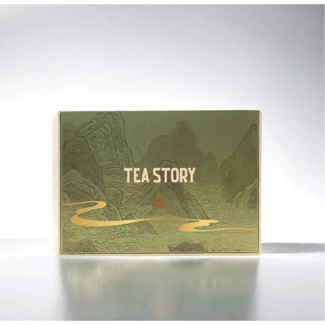 Tea Story Swallow's Nest Rou Gui [Metabolism Support] Rare Oolong, Luxury Gift Box 12 Tins×16g