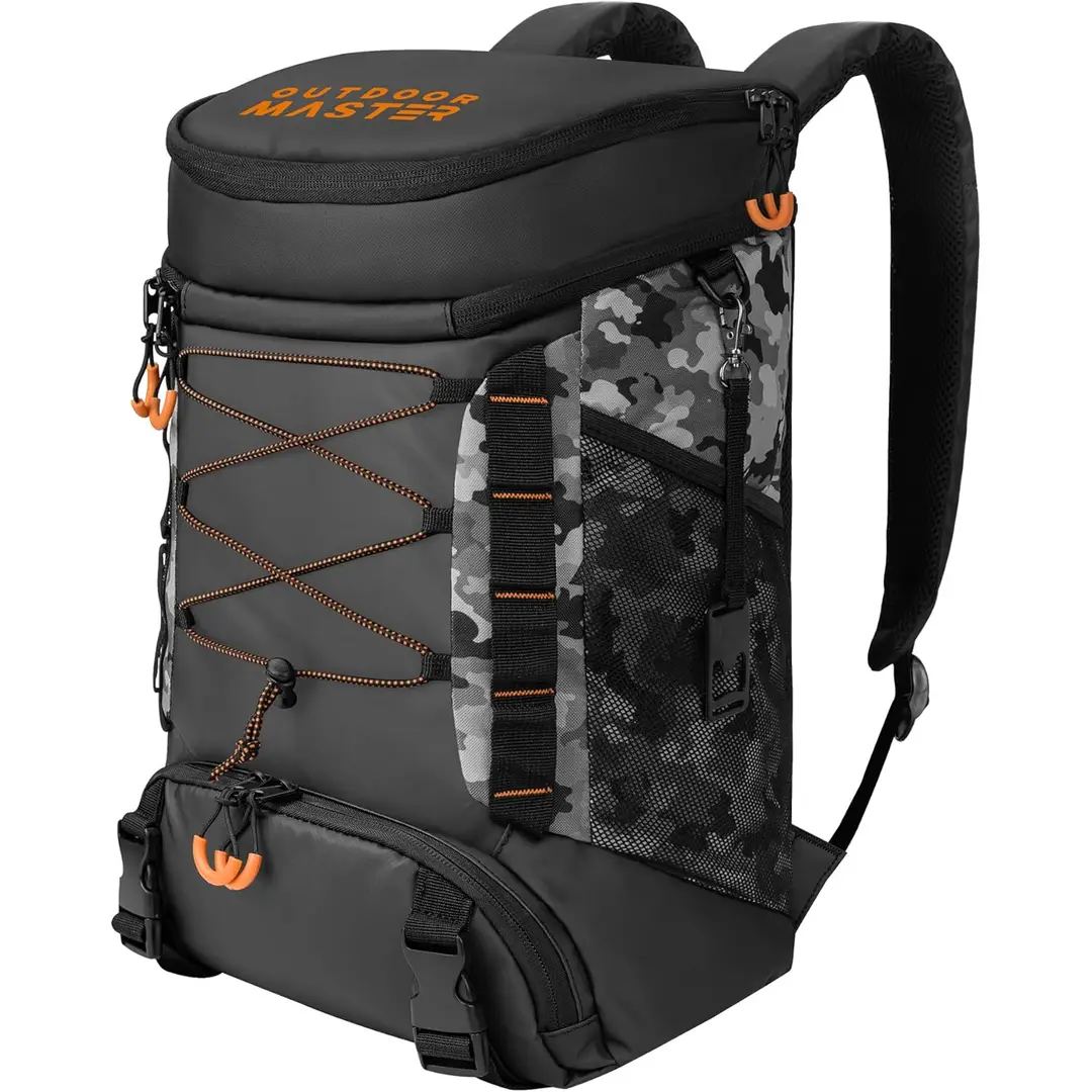 OutdoorMaster Cooler Backpack 26L Black