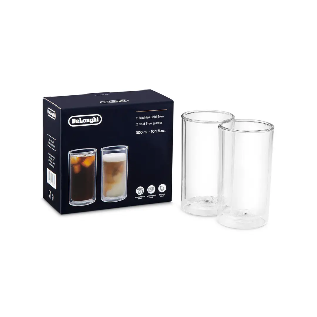 De’Longhi Cold Brew DLSC325 Thermogläser Transparent