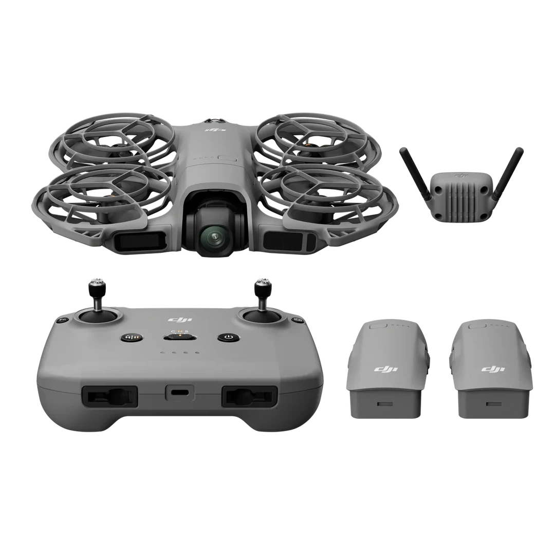 DJI Neo 2 Fly More Combo With RC-N3 Remote Controller, Stable Transmission With Digital Transceiver, 4K Drone for Beginners