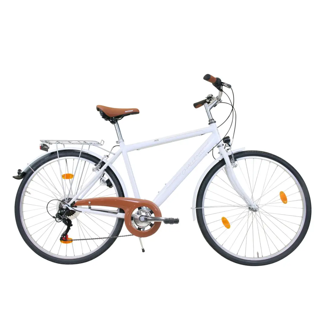 Prophete Fahrrad Trekking 28" Diamant St Rh50 6gg. Tourney, Mech. Fb, Weiß Glänzend