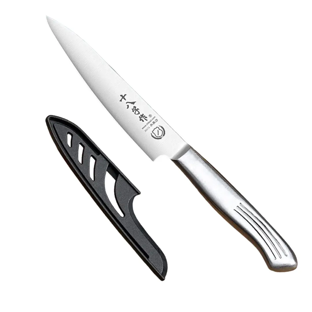 SHIBAZIZUO Couteau à Fruits en Acier Inoxydable avec Manche Unique - Set Cadeau de Couteaux pour la Maison, Épluche-Melon