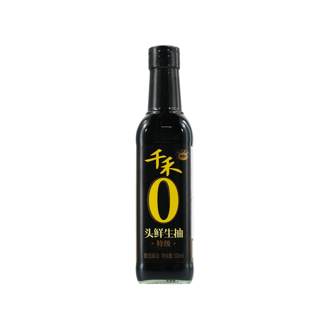 Qian He Premium First Press Light Soy Sauce 500ml