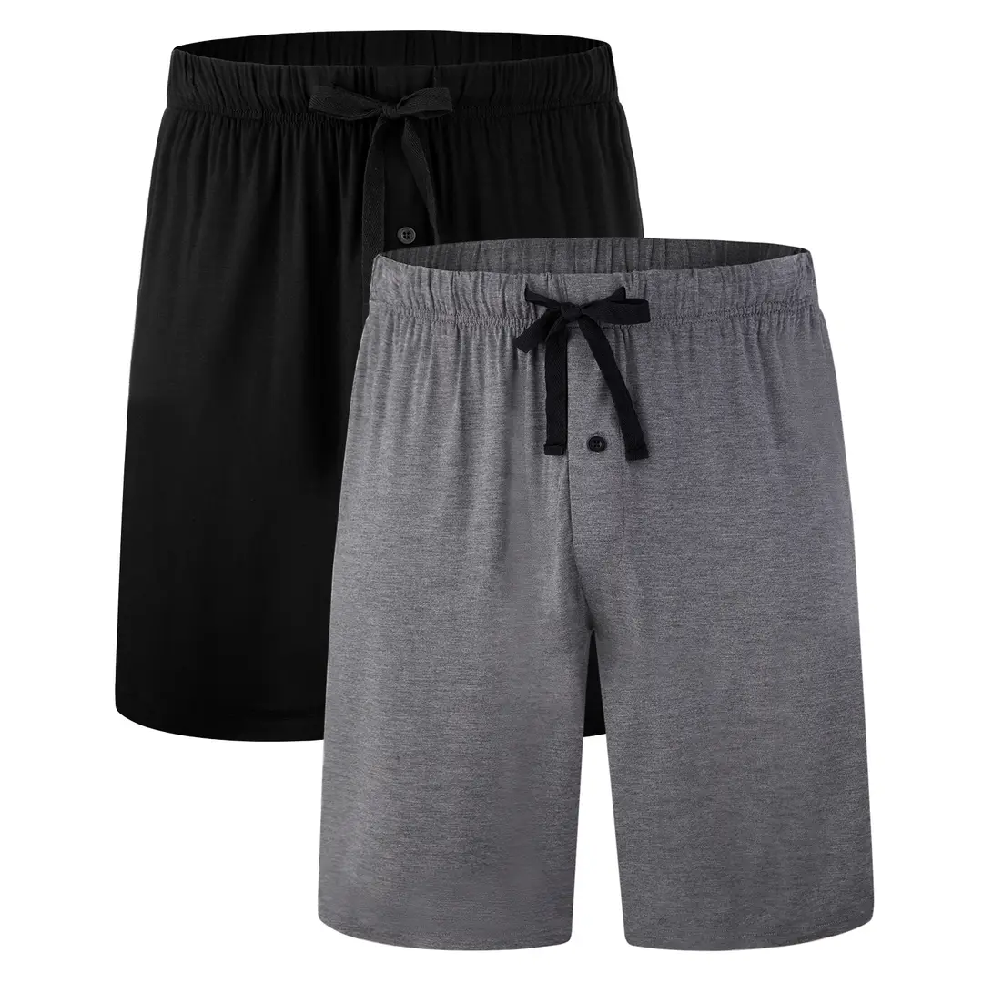 BAMBOO COOL Strick-Pyjamahose Medium Größe L (2er-Pack)