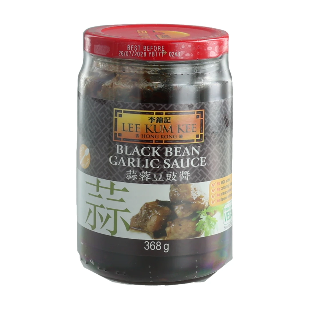LEE KUM KEE Sauce à l'ail et aux haricots noirs - 368 g