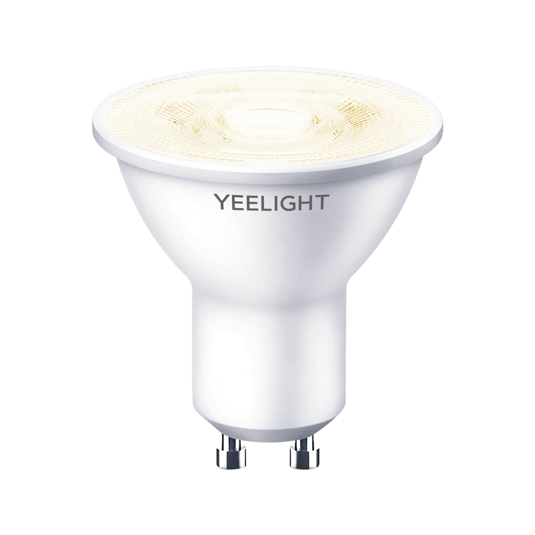 Yeelight GU10 Smart Dimmable LED-Lampe(1er-Pack) – Kompatibel mit Alexa, Google Home & SmartThings, Sprach- & App-Steuerung, Gruppen- & Energiesparlicht