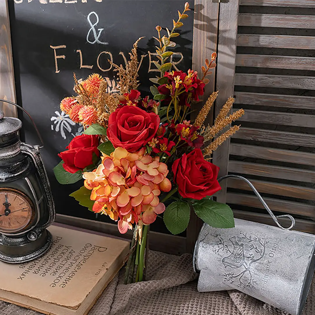 1Pc 15.74in/40cm
Artificial Flower Home Design Wedding Bouquet Wall Decoration