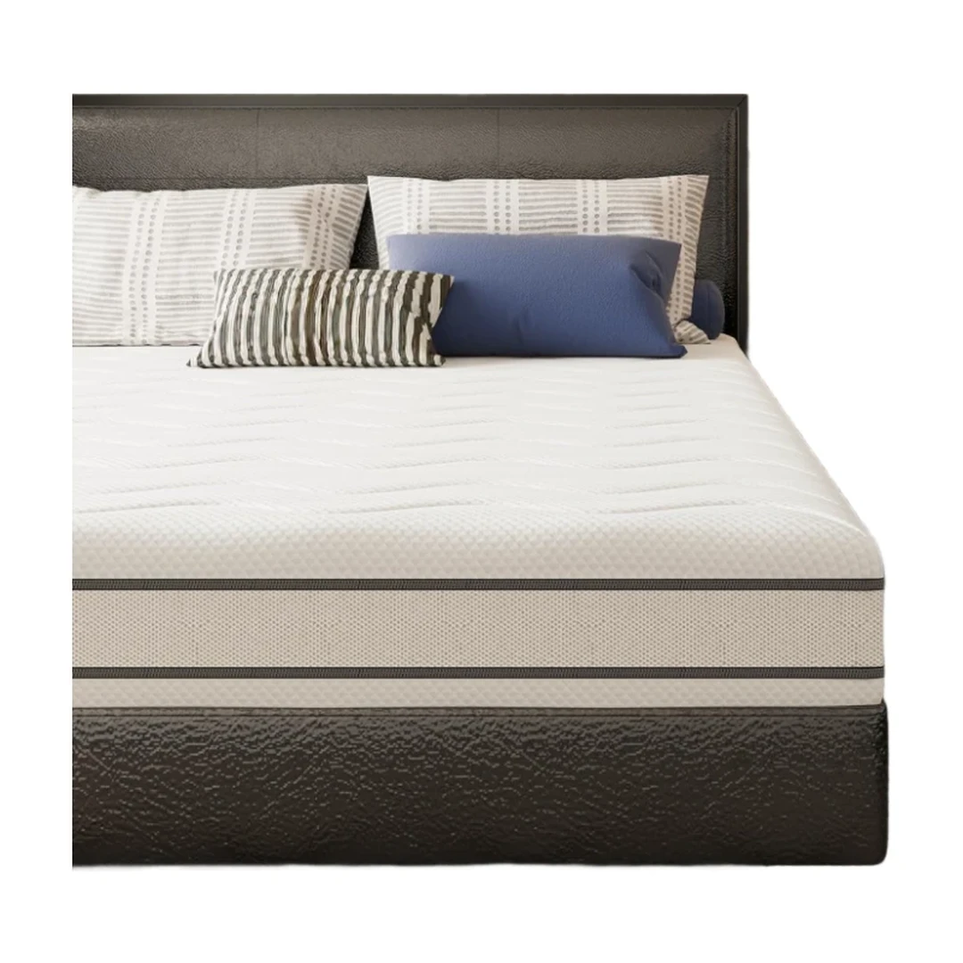 EGO HOME Matratze 100 x 200 cm Härtegrade H2 und H3, 2-in-1 Kaltschaummatratze aus Gel-Memory-Schaum, 16 cm Höhe Schaumstoffmatratze 7-Zonen Ergonomische Wendematratze Oeko-Tex Zertifiziert