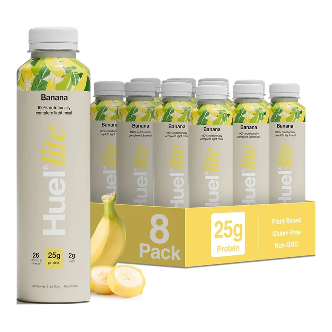Huel Lite RTD Complete Meal Banana Flavour Multipack - 8 x 500 ml
