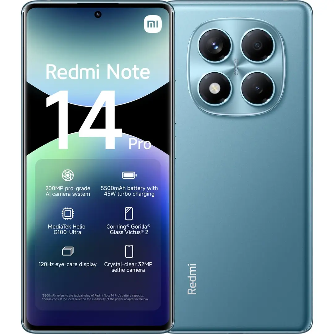 Redmi Note 14 Pro oceaangroen 8 GB + 256 GB