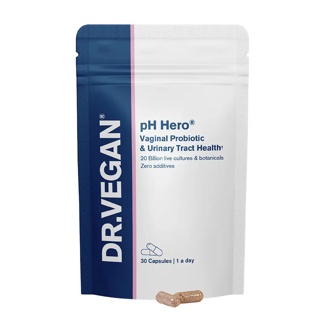 DR.VEGAN pH Hero Vaginal and Urinary Tract Health Capsules - 30 Capsules