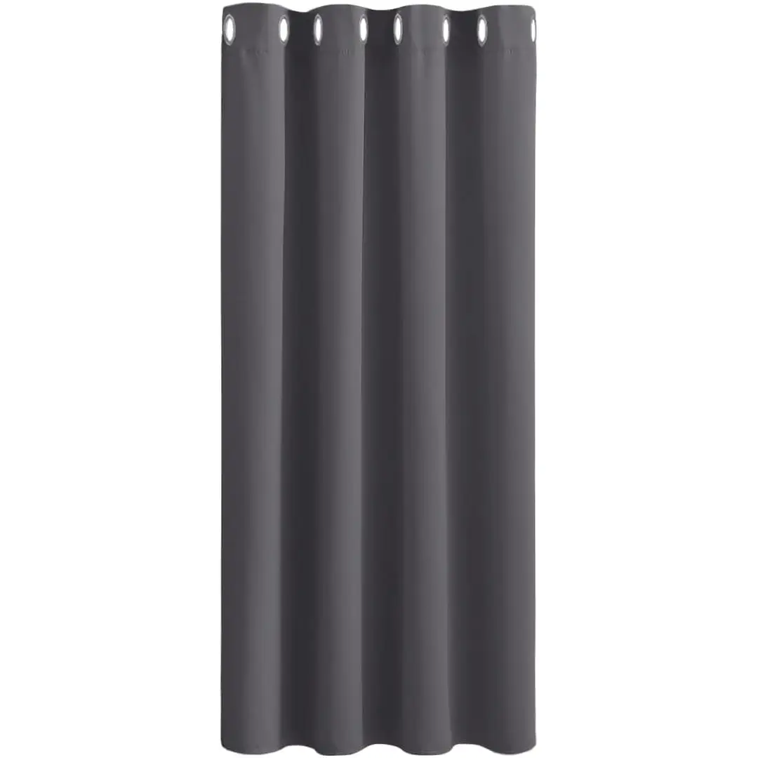 PONY DANCE Rideau occultant à œillets, 52 x 54 cm, 1 panneau, gris