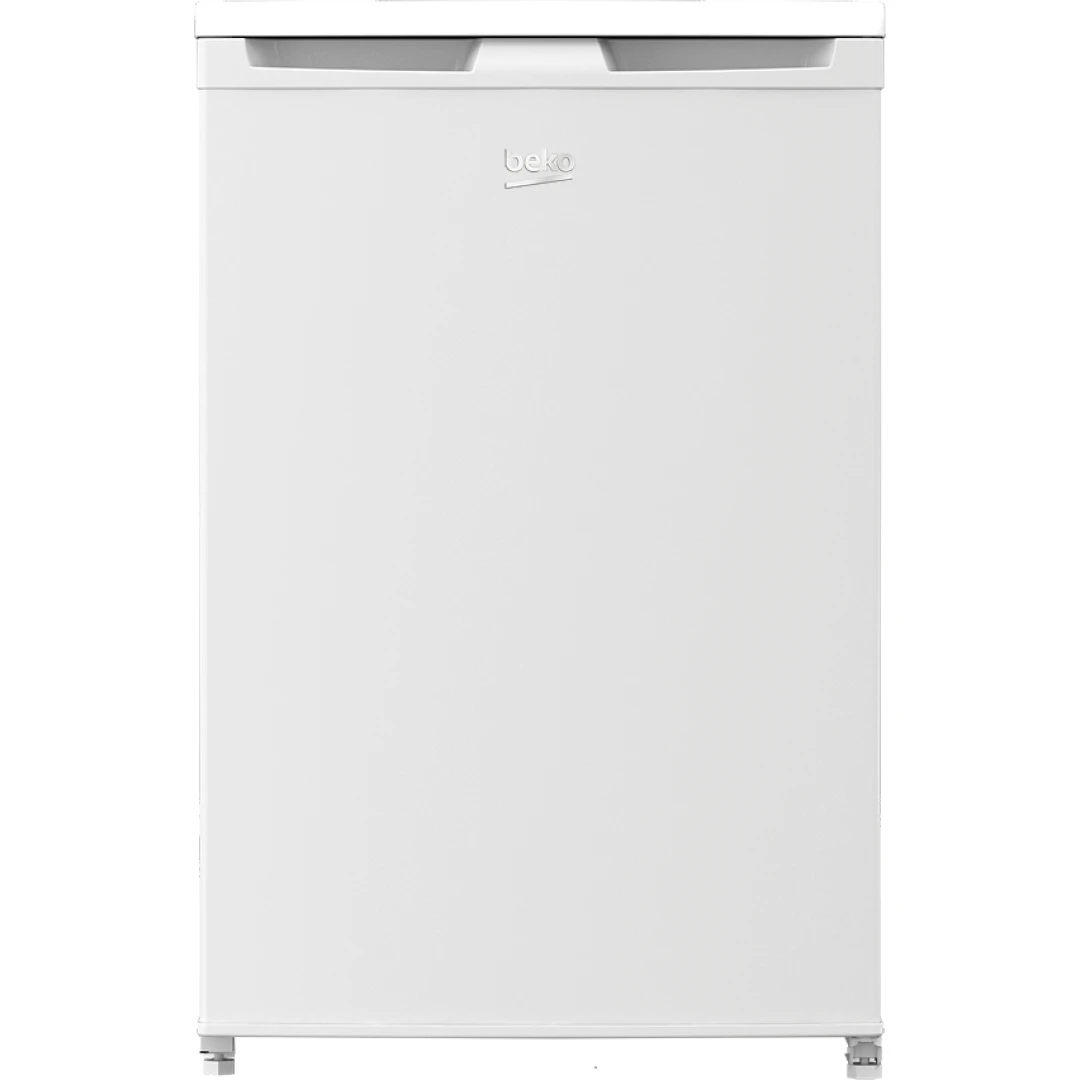 Beko TSE1424N b100 Tischkühlschrank, 128 l Gesamtkapazität, Türanschlag wechselbar, Gute Innenbeleuchtung, 37 dB, Robuste Glasablagen, Weiß [Energieeffizienzklasse E]